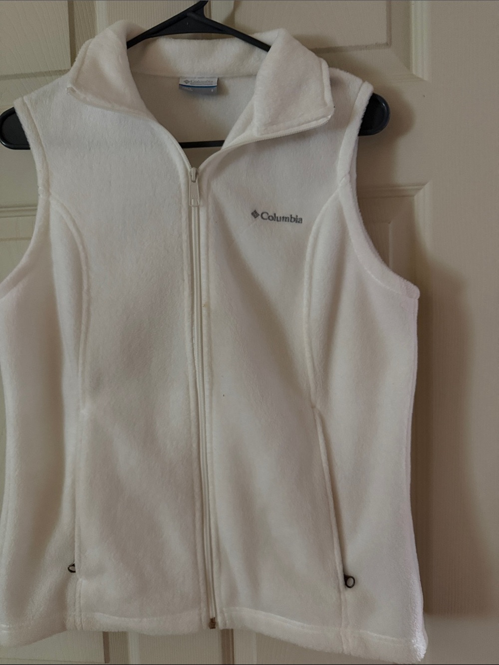 Columbia Women’s' White Fleece Vest